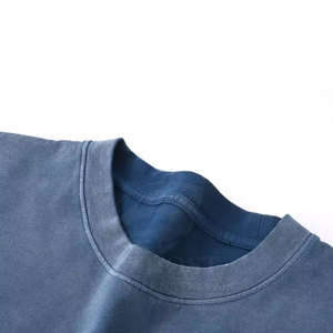 Camiseta Fashion Sunfade de Algodón Lavado Premium, Ropa Urbana Casual de Verano para Uso Diario - Product Image 2