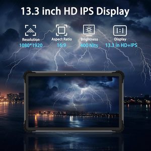 Nuovo e robusto Tablet Scanner di codici a barre per Tablet 15.6 "Windows 11 IP65 Waterproof con Scanner inventario Ryzen 7 7840HS 1D/2D QR - Product Image 4