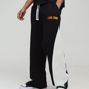 Pantalones acampanados transpirables ligeros para hombre, pantalones de pierna ancha suaves, pantalones elegantes y cómodos para ropa de calle informal de oficina - Product Image 4