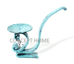 Candélabre en fer de luxe nouveauté accessoires de décoration de mariage pilier bougeoirs pour salon utiliser marblecandle pot - Product Image 2