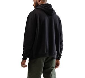 เสื้อฮู้ดมีซิปสำหรับผู้ชายผ้าฝ้าย100% โอเวอร์ไซส์พิมพ์ลายแบบกำหนดเอง - Product Image 6