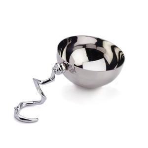 Cuenco DE SERVICIO DE Metal de gran capacidad de venta caliente platos de servidor de cereales de fideos de Pasta decorativos hechos a medida para fiestas - Product Image 5