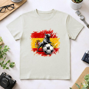 T-Shirt Unisex 210GSM 100% Cotone, Design Casual con Stampa Serigrafica Personalizzata - Product Image 1