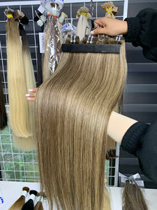 Trame Extensions de cheveux bundle Produit de vente chaude 2024 Piano couleur de surbrillance très lisse soyeux 100% cheveux vietnamiens bruts - Product Image 2