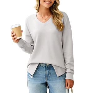 Sudadera holgada de gran tamaño con capucha suave en relieve para mujer ropa de calle cómoda estilo moda Casual moda 2 uds invierno - Product Image 5