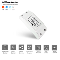 Interruptor Inteligente WiFi SIXWGH Tuya Smart Life APP, Temporizador Universal, Control Remoto Inalámbrico, Compatible con Alexa y Google Home