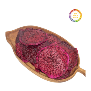 Collation de fruits du dragon séchés biologiques – Doux, tropicaux, vietnamiens, en vrac, couleur naturelle, étiquette claire et profil sain - Product Image 1