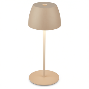 Lámpara de Mesa Exterior Beige 1 Luz 150 Lúmenes 2.5 W Blanco Cálido IP44 8x20cm Modelo 7503011 - Product Image 2