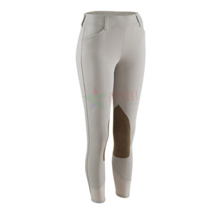 <b>Equestrian</b> Full Seat Riding Tights with Waterproof Silicone Breeches Horse Riding Leggings Top in Eco Material Baselaye Tights - Product Image 2