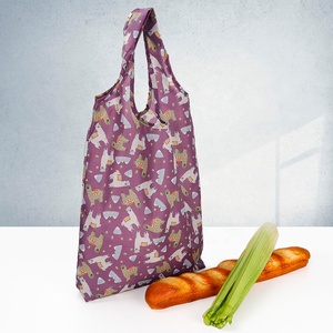 <b>Folding</b> Shopping <b>Bag</b> with Polyester Fiber Material Customizable Size & Pattern Handle for Shops/Groceries/Supermarkets - Product Image 2