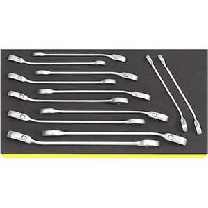 ชุดประแจวงแหวนแบบมีฟันเฟือง Stahlwille TCS Inlay 12 ชิ้น - Product Image 1