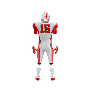 Maillot de football américain personnalisable taille XL en Spandex respirant avec motif imprimé par sublimation pour adultes - Product Image 5