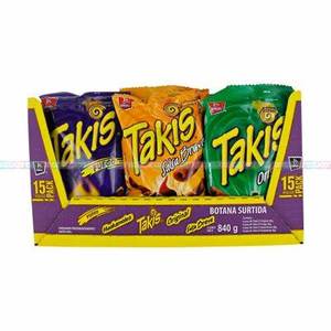 Fuego takis ชิปซีเรียลขนมสายสีน้ำเงิน
