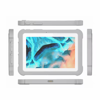 Tablette robuste d'extérieur 8 pouces Tablette industrielle Android Prise en charge de la reconnaissance faciale 4G+64G Déverrouillage par empreinte digitale Tablette PC
