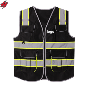 Gilet réfléchissant de sécurité Sport Construction personnalisé d'usine professionnelle gilet de sécurité extérieur haute visibilité avec le meilleur Service - Product Image 1