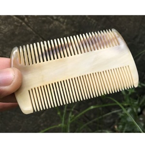 Peine de Cuerno de Búfalo Real Hecho a Mano, Ecológico, Pulido, Herramienta de Peinado, Exportación de la India - Product Image 2