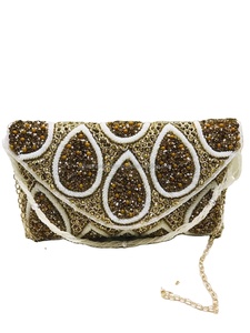 Bolso de mano de diseñador para mujer, bolso de mano étnico para noche, bolso de mano para mujer - Product Image 3