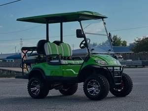 รถกอล์ฟไฟฟ้าคลาสสิก คุณภาพพรีเมียม สำหรับ 3-4 ที่นั่ง พร้อมหลังคา  ความเร็ว 50-70 กม./ชม. ระบบเบรกดิสก์หน้า ได้รับการรับรองมาตรฐาน CE จัดส่งที่เชื่อถือได้ - Product Image 3