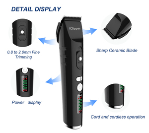 아이클리퍼-A9 조절 가능한 전문가용 전기 고양이 및 강아지 털깎이 무선 애완동물 털 트리머 양털 가위 - Product Image 4