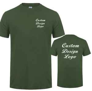 Conception personnalisée t-shirt votre propre logo hommes t-shirts décontractés coton à manches courtes hauts cool t-shirt personnalisé - Product Image 3