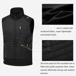 New Arrival High Quality Men Body Warmer Windproof Breathable Casual Winter Light <b>Weight</b> Low MOQ <b>for</b> <b>Sale</b> - Product Image 4