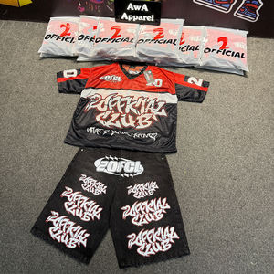 ชุดเสื้อยืดและกระเป๋าข้างสำหรับผู้ชายชุดกางเกงขาสั้นแฟชั่นแนวสตรีทสำหรับผู้ชายเสื้อยืดฤดูร้อนดีไซน์ล่าสุด - Product Image 1