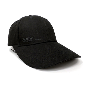 Wholesale Unisex Customized Sporty Casual Fashion Breathable <b>Waterproof</b> Adjustable Metal Logo Baseball <b>Cap</b> - Product Image 5