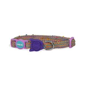 Collier pour chat rechargeable UFO avec fonction de sécurité détachable, en plastique TPU, motifs imprimés solides, style occidental tendance pour chiens - Product Image 2