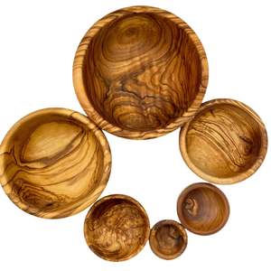OLIVEWOOD BOWLS Plato Hecho a mano Un regalo perfecto Tazón para servir para ensalada Cereales Snack Sopa Pasta - Product Image 2
