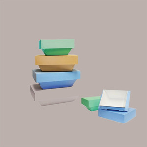 30pcs Vert 350g PaperGel Ice Cream Tub Entièrement Fabriqué en Papier Récipient de Crème Glacée Gel Écologique - Product Image 6