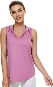 Sudaderas con capucha de gimnasio de alta calidad personalizadas OEM para damas Diseño de bloques de color con cuello con capucha para invierno y verano - Product Image 4