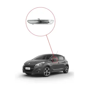 Rétroviseur latéral de remplacement pour Peugeot 208 et Opel Corsa F, côté GAUCHE, 1607512580 - Nouveau verre avec fonction de clignotant LED - Product Image 3