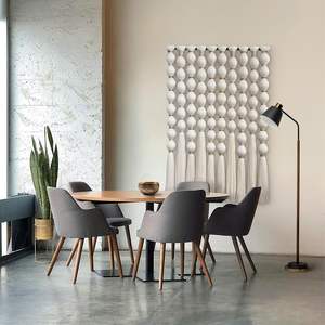 Bohemian Luxury <b>Wall</b> Hanging Gold Zacaton Macrame Decor Traditional <b>Framed</b> MDF Design for Home Decor - Product Image 1