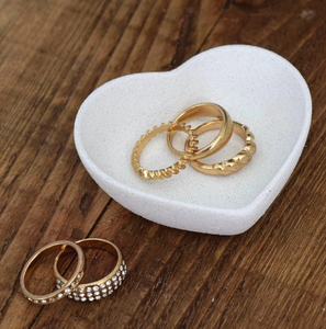 ถาดหินอ่อนห้องน้ำเครื่องประดับต่างหูตกแต่งรูปหัวใจถาดหินอ่อนราคาสูงสุด - Product Image 3