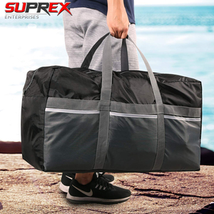 Bolsa de Almacenamiento Plegable de PVC Resistente, Extra Grande, Impermeable, con Asas Reforzadas, Portátil, para Mudanzas, Viajes y Hogar - Product Image 3