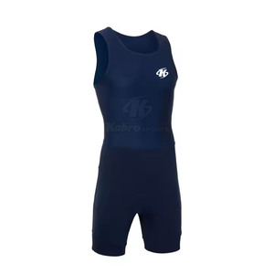 Traje de remo de secado rápido transpirable de una pieza sin mangas uniforme de remo hecho a medida - Product Image 1