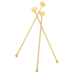 Cuillère de bar en laiton personnalisée Home Restaurant Thé Couverts Moderne Luxe Personnalisé Barware Longue Taille Cuillère à Cocktail - Product Image 3