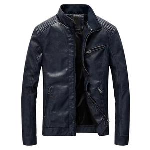 Chaqueta de Cuero para Hombre, Estilo Motero Urbano, Prenda de Cuero Vacuno, Fabricante OEM, Venta al Por Mayor - Product Image 2