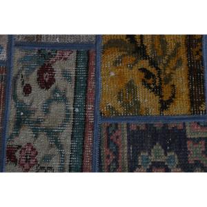 Vintage 1.8x4.9 ft Rug, Small Turkish Rug, <b>Red</b> Bordered <b>Wool</b> Rug - Product Image 4
