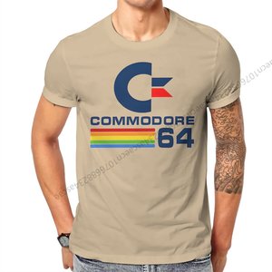 2026 Trending Premium Quality Men's Commodore 64 camiseta Theory Camiseta 100% algodón Casual patrón sólido impresora directa de fábrica - Product Image 1