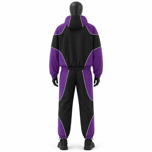 Conjunto Deportivo de Dos Piezas de Nylon Antiarrugas para Verano, Transpirable, Cortavientos, Marca Privada al por Mayor - Product Image 2