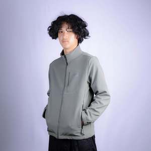 Chaqueta Softshell informal Navigate Ligera a prueba de viento y resistente al agua con patrón de estampado de cuello alto de relleno de poliéster - Product Image 6