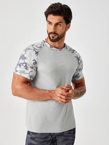 Camiseta Deportiva de Secado Rápido para Hombre, Transpirable, de Alto Rendimiento, para Gimnasio y Running, Ropa Deportiva al por Mayor - Product Image 4