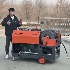Amjet 62HP <span class=keywords><strong>moteur</strong></span> japonais haute performance pompe italienne quatre cylindres machine à jet d'égout <span class=keywords><strong>diesel</strong></span> - Product Image 3