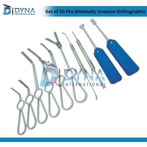Set de 10 Piezas de Instrumentos Quirúrgicos para Cirugía Ortognática Mínimamente Invasiva, Instrumentos para Cirugía Maxilofacial con Certificación CE - Product Image 3