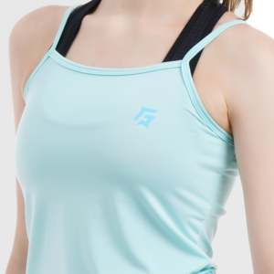 วีทัล แทงค์ ทำจากผ้าถักสีฟ้าอ่อน - Product Image 5