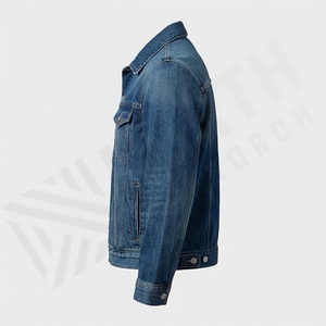 Veste en jean pour femmes, vêtement d'extérieur décontracté élégant, mode classique au quotidien, qualité supérieure, vêtements pour femmes, streetwear moderne - Product Image 3