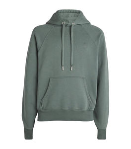 Sweat à capuche décontracté pour homme avec poche kangourou et capuche à cordon de serrage réglable Sweat-shirt à manches longues en coton mélangé doux - Product Image 1