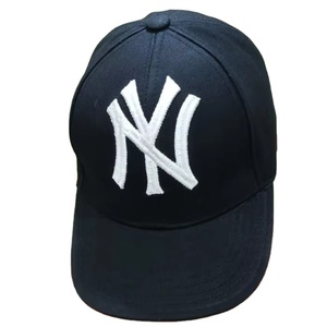 Gorra Deportiva Casual de Negocios Unisex de 6 Paneles, Ajustable, Dorada, Estilo NY, con Bordado 3D y Letras Bordadas a Mano, Algodón Común - Product Image 1