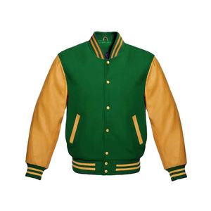 OEM Custom Unisex Varsity Jacket Windproof Breathable Casual Winter Embroidered Solid <b>Button</b> Closure in High Quality - Product Image 4